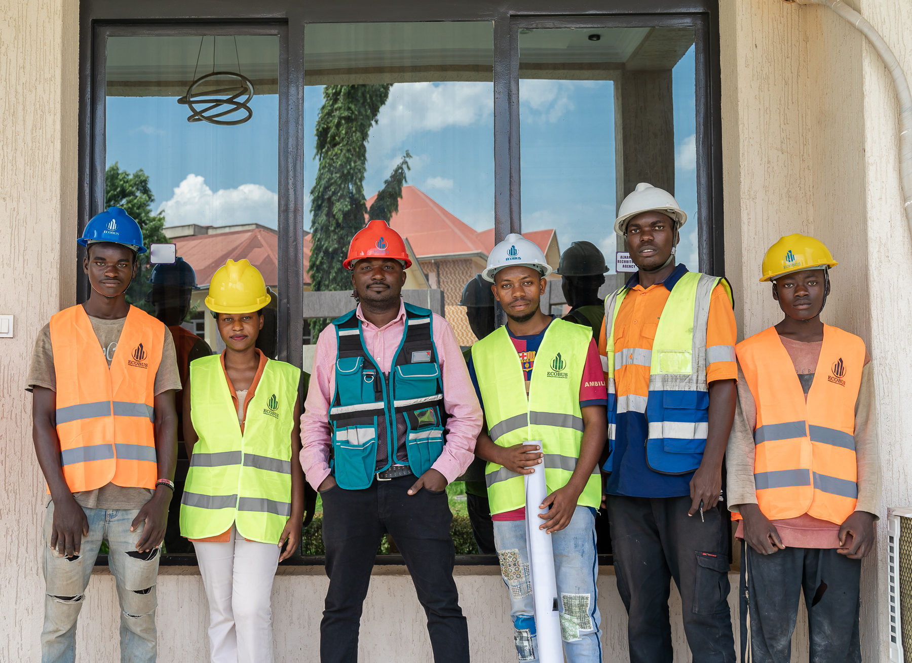 Façade de résidence de luxe en finition
